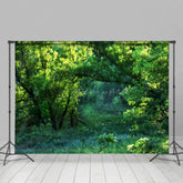 Aperturee - Natural Green Grassland Photography Spring Backdrop